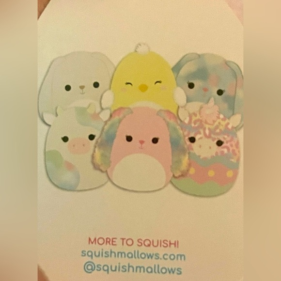 Squishmallow Eliana 5 Inch Easter 2022 Rare New with Tags - Picture 6 of 8
